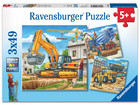 Ravensburger Puzzle Grosse Baufahrzeuge 3er Set