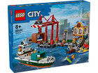 LEGO® City Hafen mit Frachtschiff
