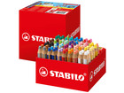 STABILO® Buntstifte woody 3 in 1 XL Box 24 Farben inkl Spitzer 76 Stück