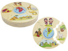 beleduc HUMANICO Puzzle Kontinente