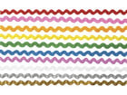 Zackenlitze 10 Farben