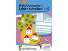 Mein Übungsheft Zahlen 1 10 1 Klasse Zählen Mengen Rechnen