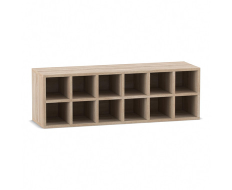 Flexeo® Garderoben Hängeregal Armadio Breite 120 cm Tiefe 35 cm