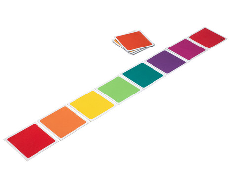 Betzold Teppichfliesen in Boomwhackers®-Farben, 13 Stück