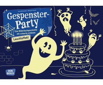 Gespensterparty Bildkarten Kamishibai