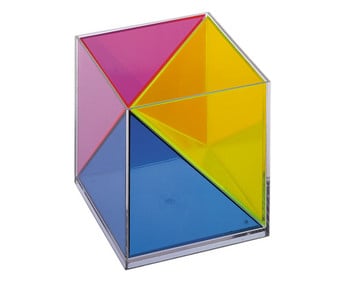 Betzold Modell Würfel zerlegbar in 3 raumgleiche Pyramiden