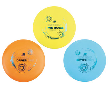 SUNFLEX Wurfscheiben Set Disc Golf