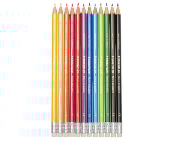 STAEDTLER Noris® Radierbare Buntstifte 12 Stück