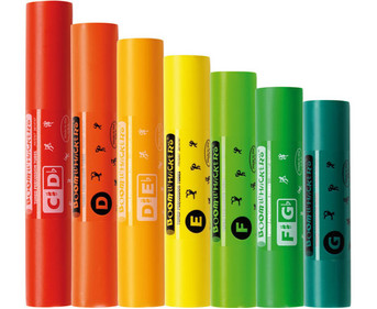 Boomwhackers® chromatischer Ergänzungssatz (Sopran)