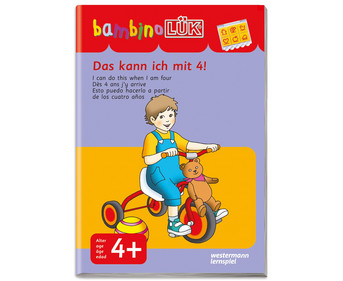 bambino LÜK Das kann ich mit 4!