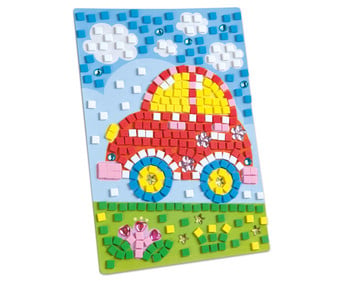 folia Moosgummi Mosaik Bilder