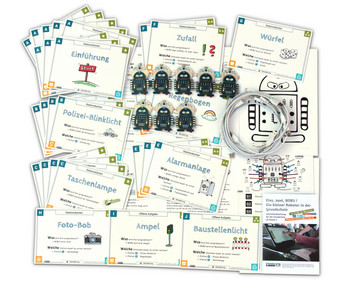 BOB3 Primarschulset inkl 8 BOB3 Roboter