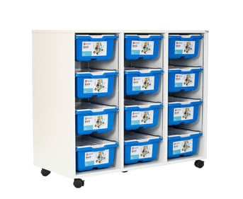 LEGO® Education Wagen mit 12 LEGO® BricQ Motion Prime Sets
