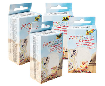 Mosaik Fugenmasse weiss