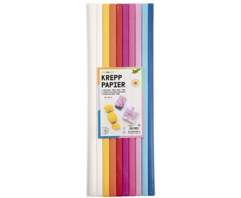 Krepppapier Rollen 10 Stück