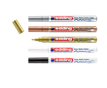 edding Glanzlack Marker 5er Set