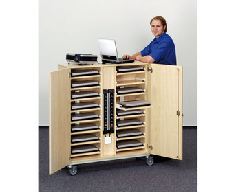 Laptop Locker für 15 4'' Laptops 16 Teleskopauszüge