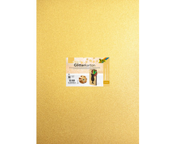 Glitterkarton 300g/m² 50 x 70 cm 5 Bogen