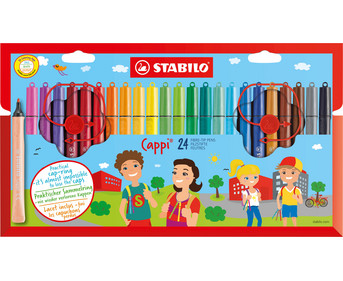 STABILO® Filzstifte Cappi Kartonetui