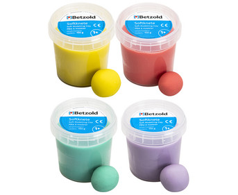 Betzold Softknete 4 Farben je 150 g