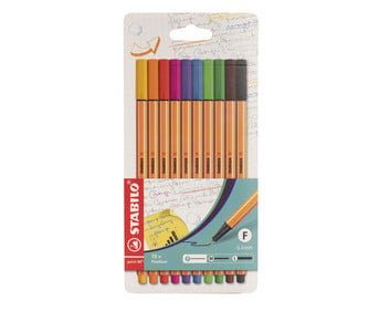 STABILO® Fineliner 10er Etui