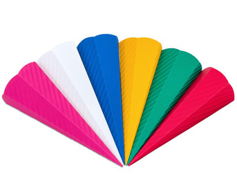 3 D Wellpappe Schultüten 20er Set bunt