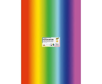 Regenbogen Fotokarton 300 g/m² 50 x 70 cm 10 Bogen