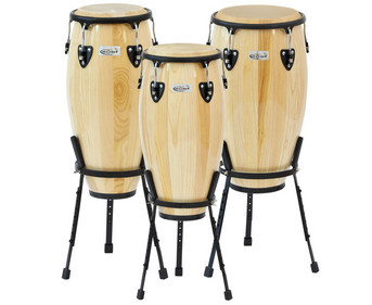 Betzold Musik Conga 3er Set naturlackiert