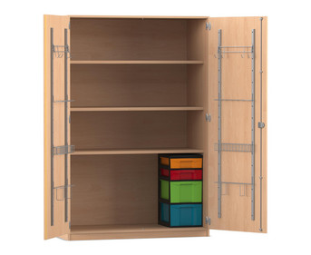 Flexeo® Musikschrank 2 kleine und 2 grosse Boxen