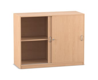 Flexeo® Schiebetürenschrank 4 Fächer Mittelwand Breite 126 4 cm