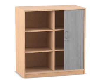 Flexeo® Rollladenschrank 6 Fächer Mittelwand Breite 94 4 cm