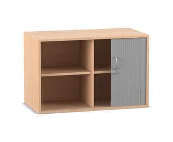 Flexeo® Rollladen Aufsatzschrank 4 Fächern Breite 94 4 cm