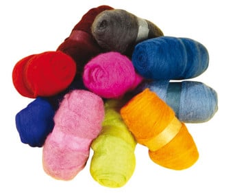 Betzold Märchenwolle 1 kg in 10 Farben