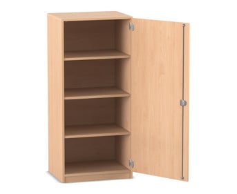 Flexeo® Schrank 4 Fächer 1 Tür Breite 64 1 cm