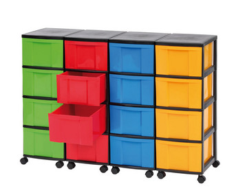 Betzold Containersystem 16 grosse Boxen