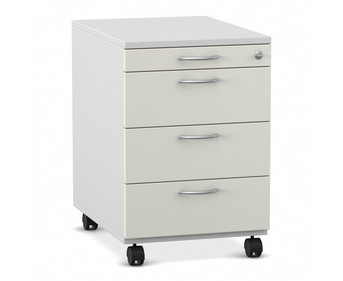 Flexeo® Schreibtisch Container mit 4 Schubladen