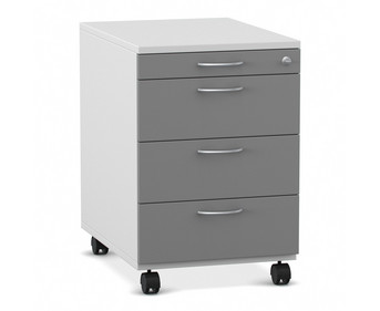 Flexeo® Schreibtisch Container mit 4 Schubladen