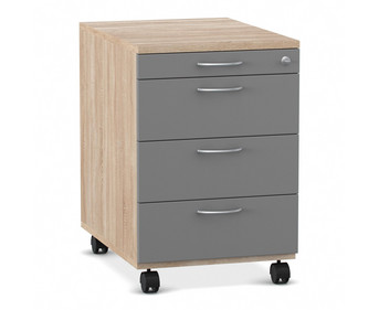 Flexeo® Schreibtisch Container mit 4 Schubladen