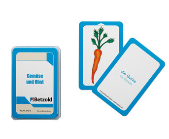 Betzold Gemüse und Obst Karten für den Magischen Zylinder