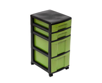Betzold Rollcontainer 4 Boxen aus biobasiertem treeNside Material