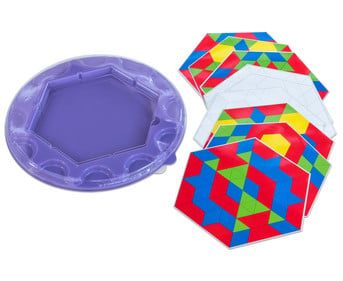 Betzold Legerahmen Sechseck für Pattern Blocks