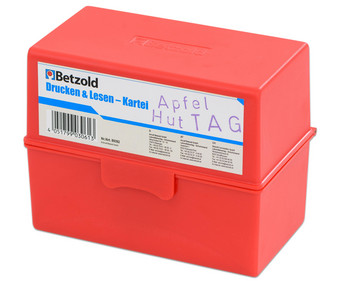 Betzold Arbeitskarten Drucken & Lesen