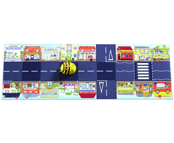 Bee Bot Strassen Spielfeld