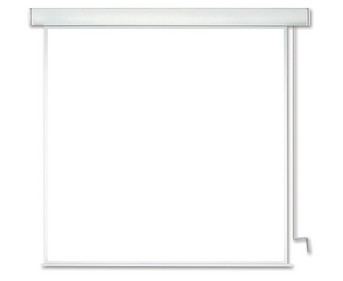 Handkurbel Roll Leinwand MEDIUM Rollfix Premium Kurbel Pro
