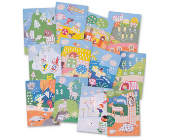 PlayMais Riesen Wandbild Landschaften