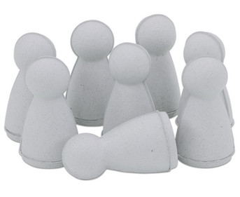 Spielfiguren aus Pappe 8 Stück