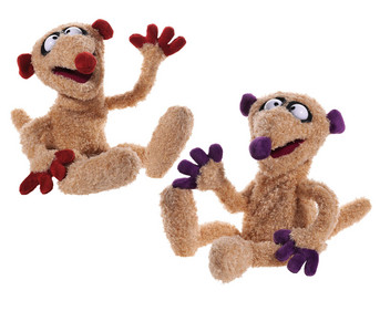 Handpuppe Jan und Henry