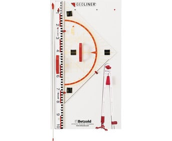 GEOLINER Geräteplatte magnetisch 5 tlg