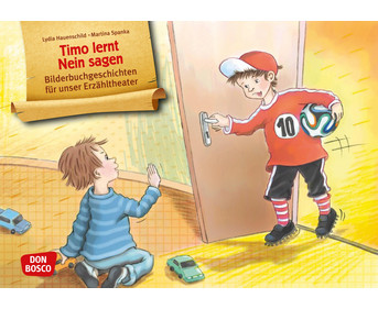 Timo lernt Nein sagen Kamishibai Bildkartenset