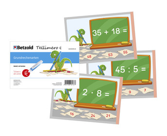 Tellimero Rechenkarten Grundrechenarten